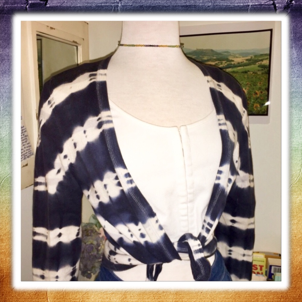 Calvin Klein Tye-Dye Cardigan
